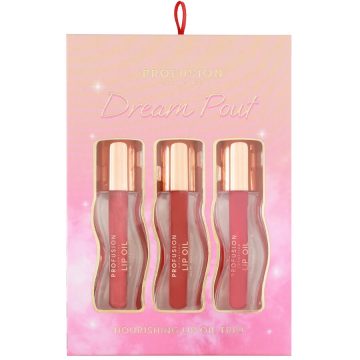 Set Uleiuri pentru Buze Hranitoare Dream Pout 3x2.3ml