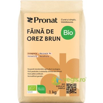 Faina de Orez Brun Ecologica/Bio 1kg