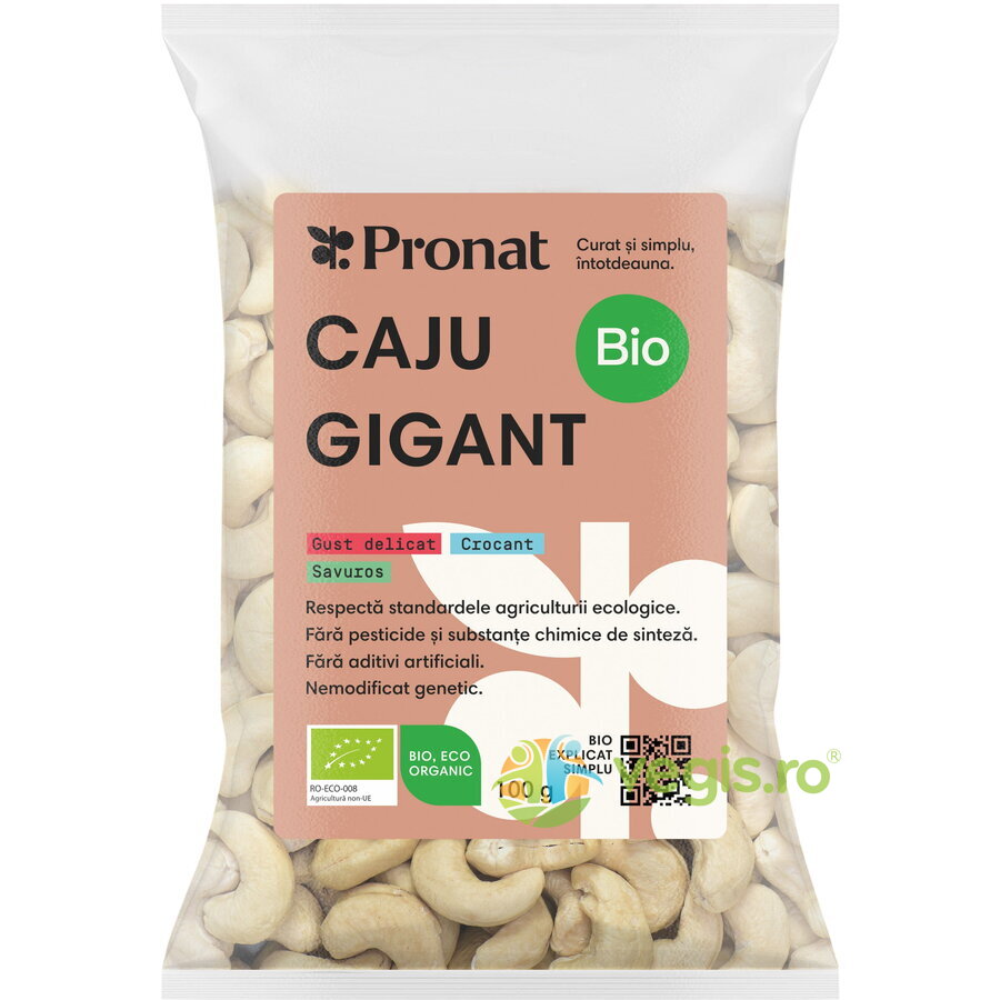 Caju Gigant Intreg Natur Ecologic/Bio 100g
