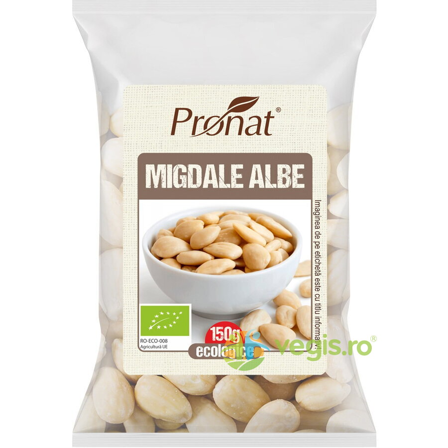 Migdale Albe Ecologice/Bio 150g
