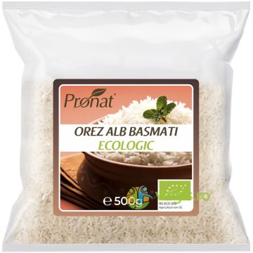Orez Alb Basmati Ecologic/Bio 500g