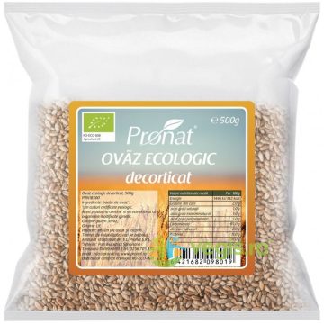 Ovaz Decorticat Ecologic/Bio 500g