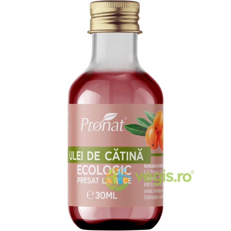 Ulei de Catina Presat la Rece Ecologic/Bio 30ml