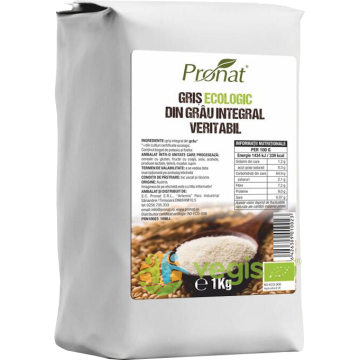 Gris din Grau Integral Veritabil Ecologic/Bio 1kg