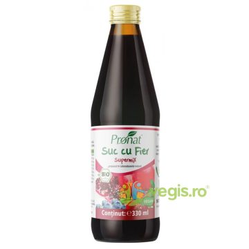Suc de Fructe cu Fier Supermix Ecologic/Bio 330ml