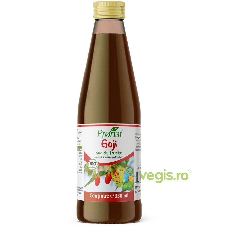 Suc de Goji 100% Ecologic/Bio 330ml