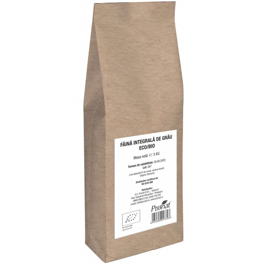 Faina Integrala de Grau Ecologica/Bio 5kg