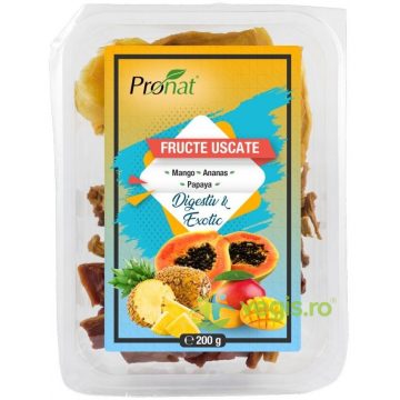 Mix de Fructe Uscate Digestiv si Exotic 200g