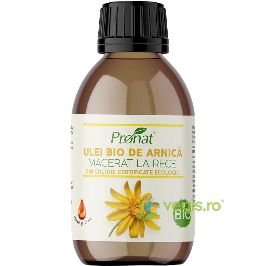 Ulei de Arnica Macerat la Rece Bio 100ml