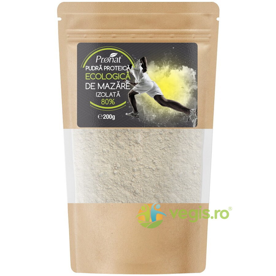 Pudra Proteica De Mazare Izolata Ecologica/Bio 200g