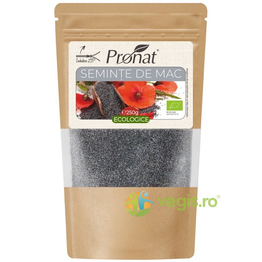 Seminte de Mac Ecologice/Bio 250g