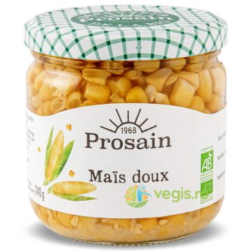 Porumb Dulce la Borcan Ecologic/Bio 345g