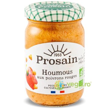 Salata Humus cu Ardei Rosu Ecologic/Bio 195g