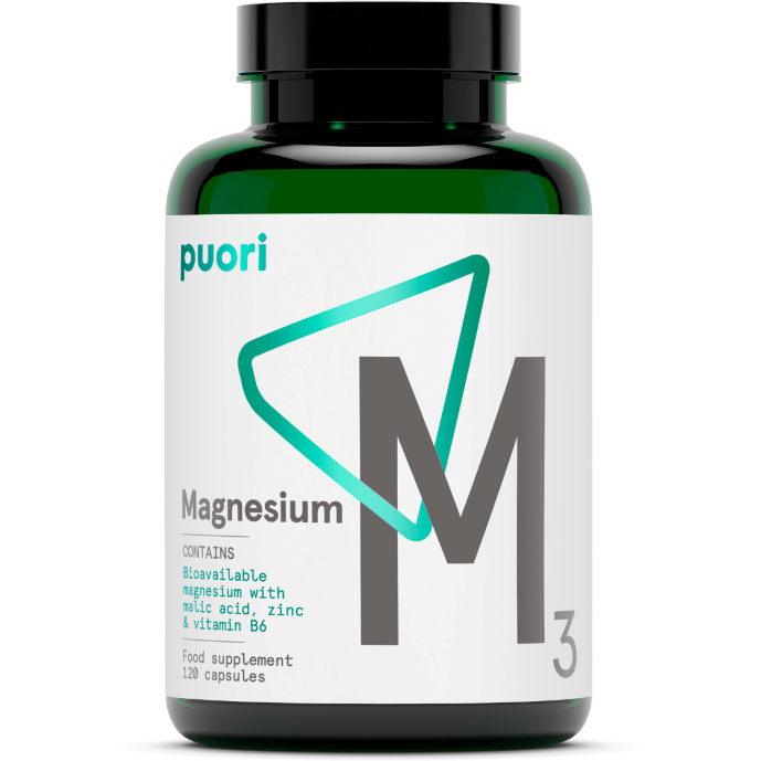 Complex de Magneziu, Zinc, Vitamina B6 si Acid Malic 120cps