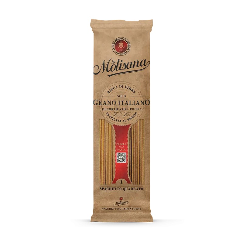 Paste Spaghetto Quadrato Integrali No1 La Molisana 500g, La Molisana