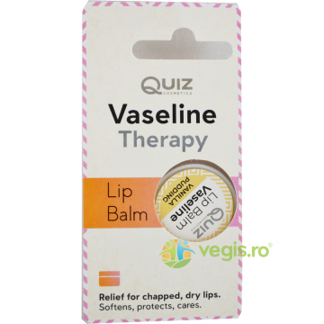 Balsam de Buze cu Vaselina si Vanilie 10ml