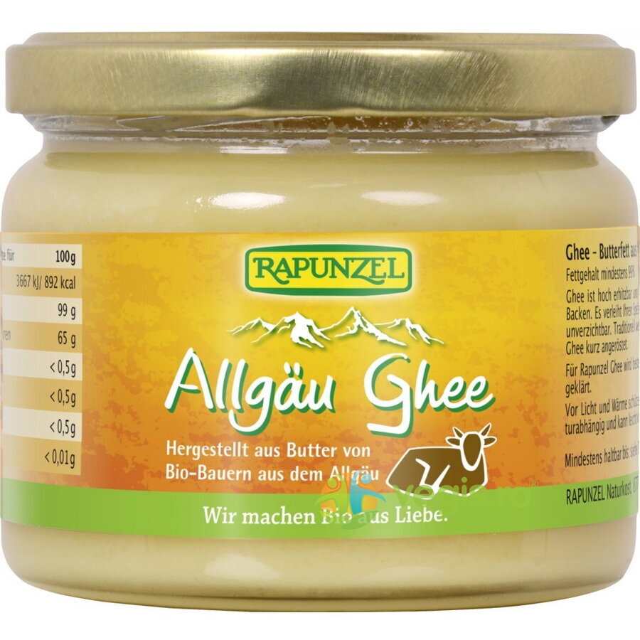 Grasime din Unt - Allgau Ghee Ecologica/Bio 250g