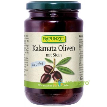 Masline Kalamata cu Samburi in Saramura Ecologice/Bio 335g