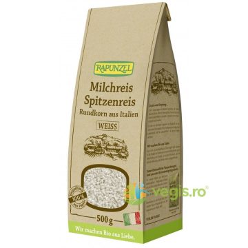 Orez de Lapte cu Bob Rotund Alb Ecologic/Bio 500g