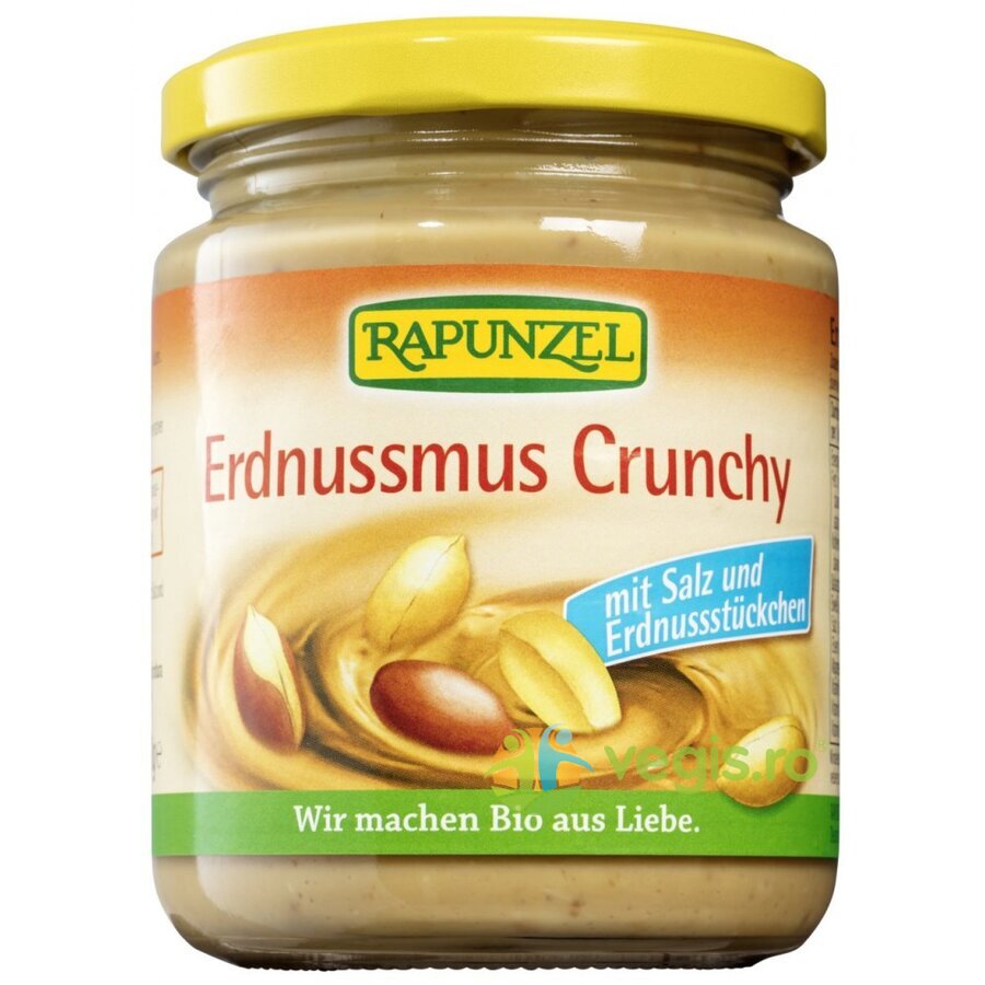 Pasta de Arahide Crocanta cu Sare Ecologica/Bio 250g