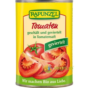 Tomate Cojite si Taiate in Doza Ecologice/Bio 400g