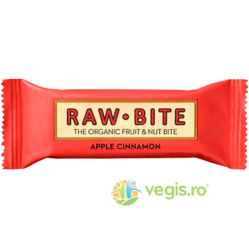 Baton Raw cu Mar si Scortisoara fara Zahar Adaugat si Fara Gluten Ecologic/Bio 50g