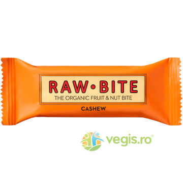 Baton Raw cu Caju fara Zahar si fara Gluten Ecologic/Bio 50g