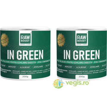 Pachet In Green Mix Verde Ecologic/Bio 2x200g