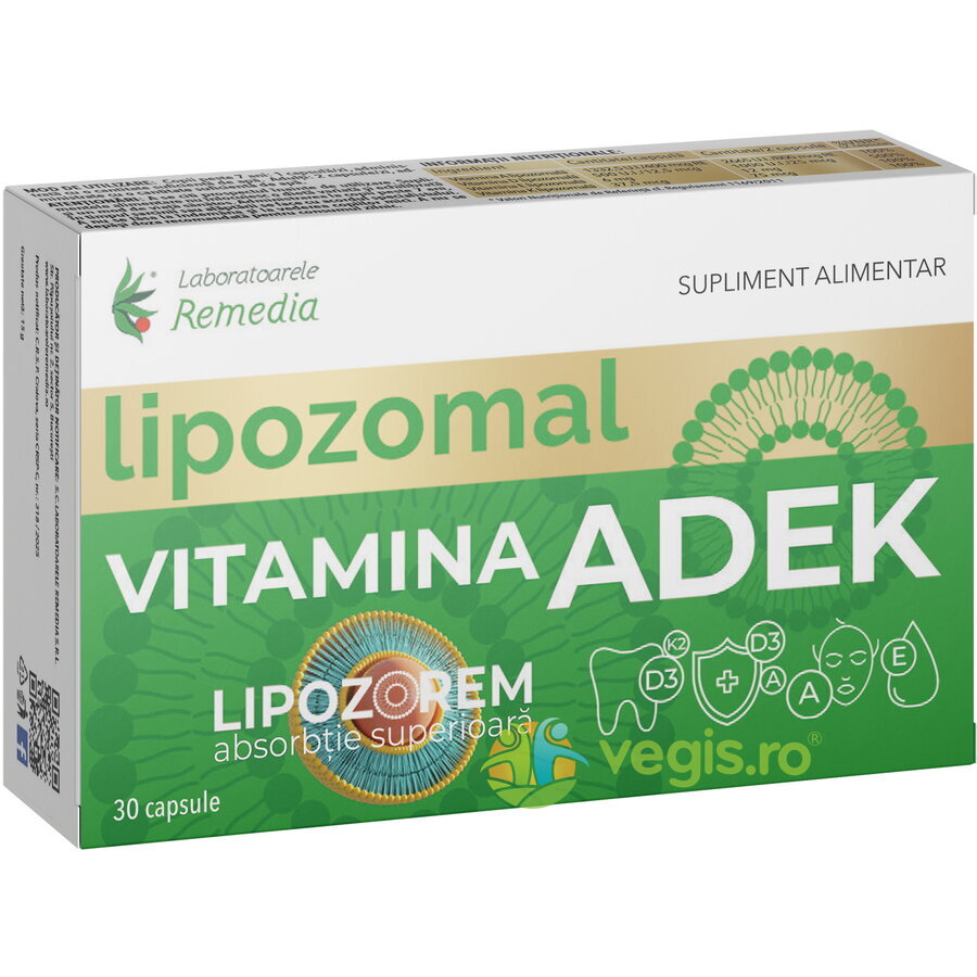 Vitamina ADEK Lipozomala 30cps