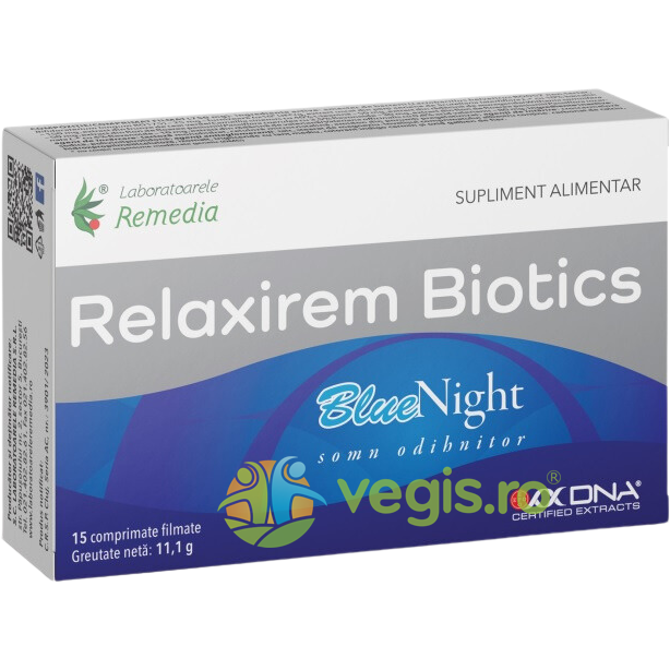 Relaxirem Biotics Bluenight 15cpr