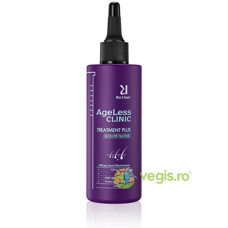 Tratament Impotriva Incaruntirii si Caderii Parului Ageless Clinic Treatment Plus 210ml