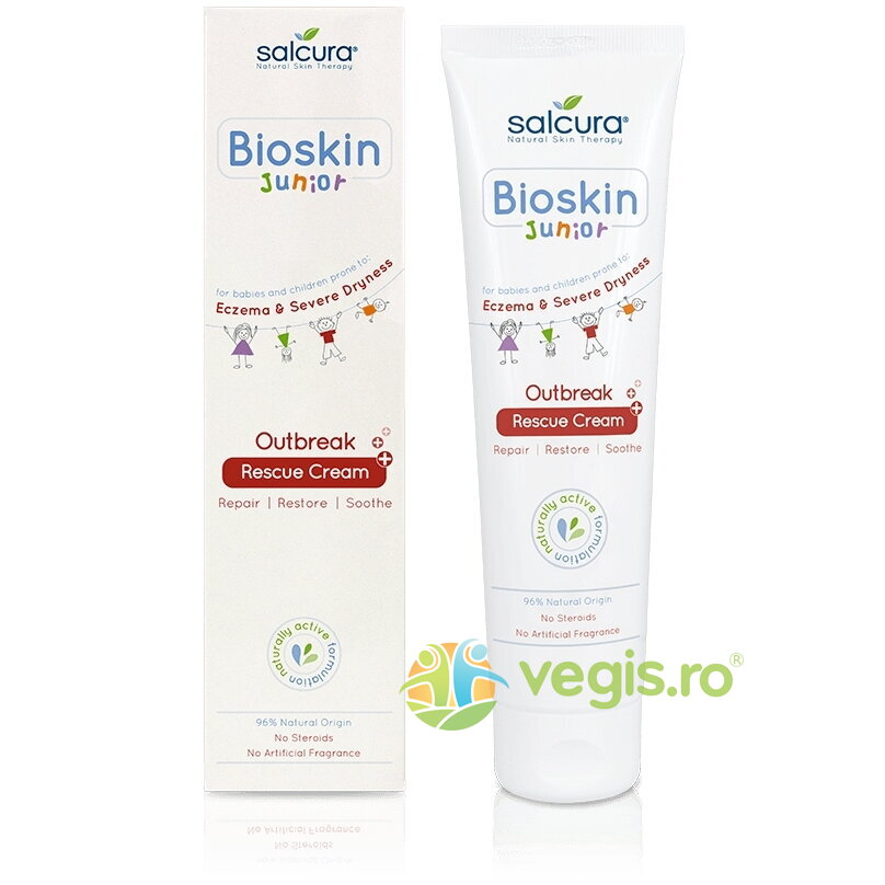 Crema Reparatoare si Calmanta pentru Bebelusi si Copii (Piele Uscata, Eczeme) Bioskin 150ml