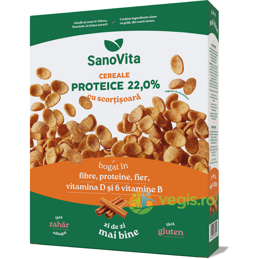 Cereale Proteice cu Scortisoara 250g