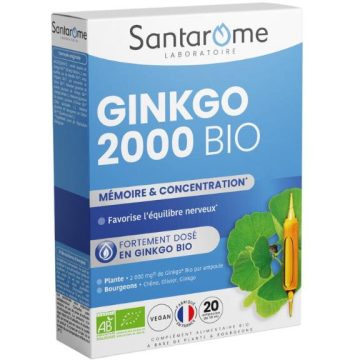 Ginkgo 2000  Ecologic/Bio 20 fiole