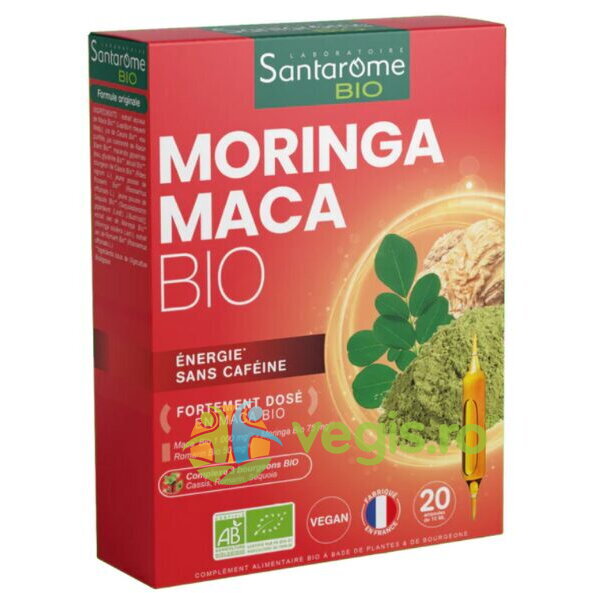 Maca Moringa Ecologic/Bio 20 fiole