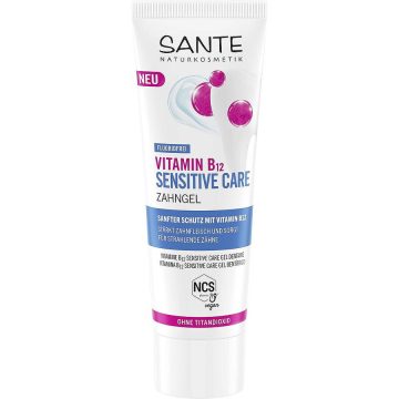 Gel de Dinti cu Vitamina B12 fara Fluor Sensitive Care 75g