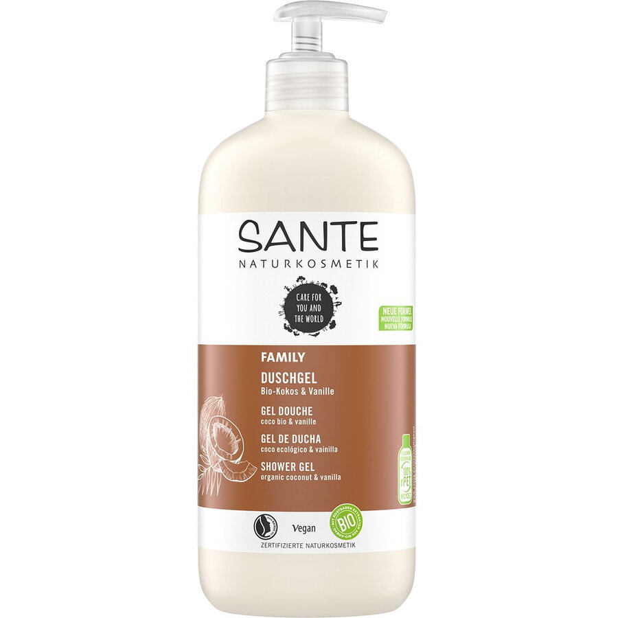 Gel de Dus Bio cu Cocos si Vanilie 500ml