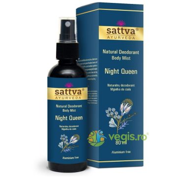 Deodorant Spray fara Aluminiu Night Queen 80ml