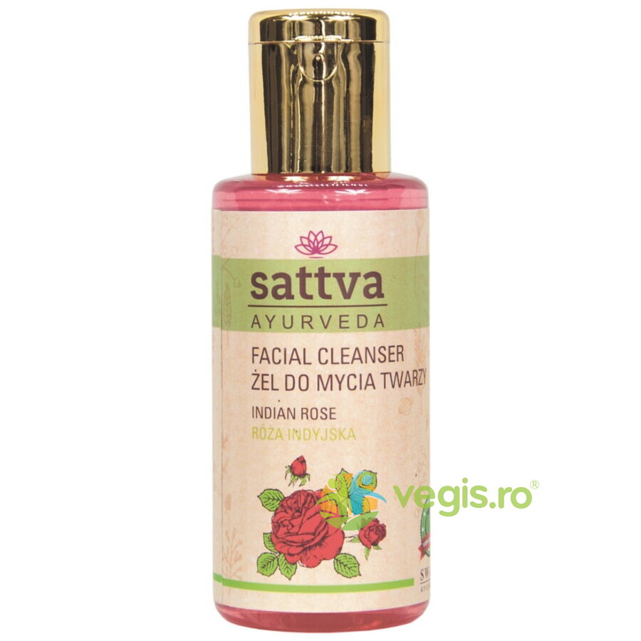 Gel pentru Curatarea Tenului cu Trandafiri 100ml