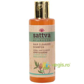 Sampon Ayurvedic cu Miere si Migdale 210ml