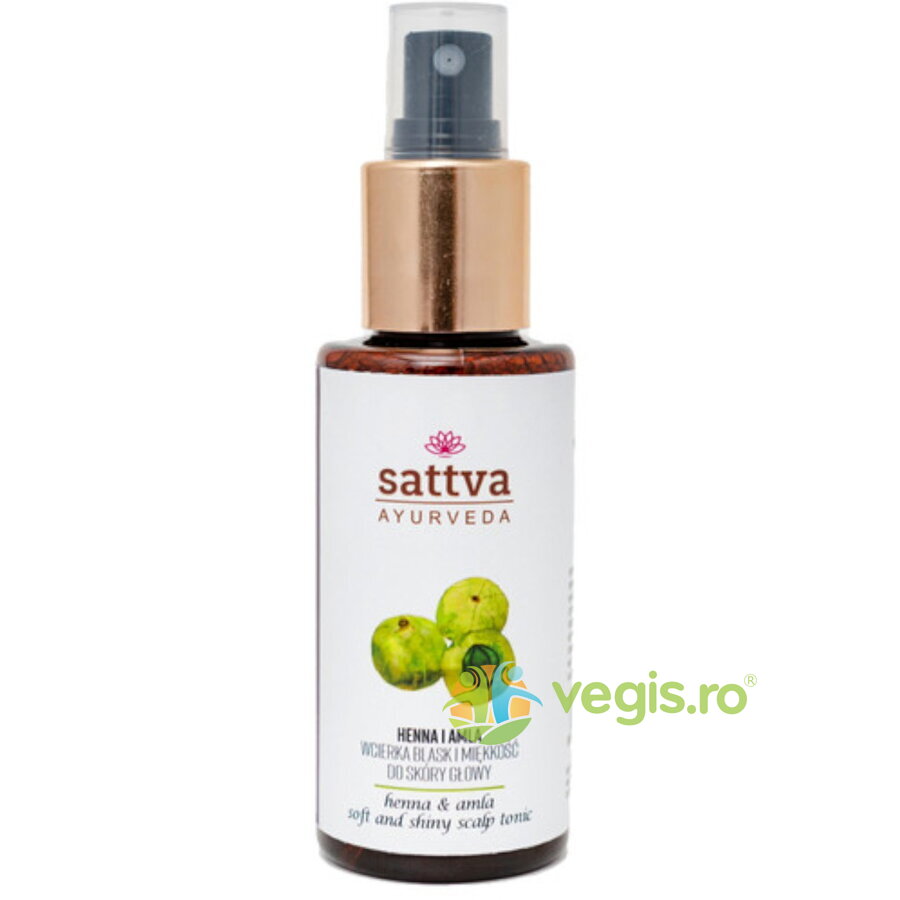 Tonic Ayurvedic pentru Scalp cu Henna si Amla 100ml
