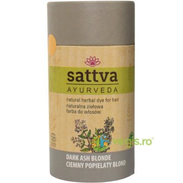 Vopsea de Par Blond Cenusiu Inchis (Dark Ash Blonde) 150g