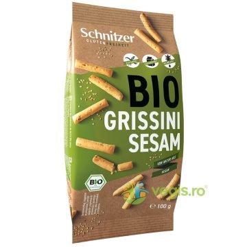 Mini Grisine cu Susan fara Gluten Ecologice/Bio 100g