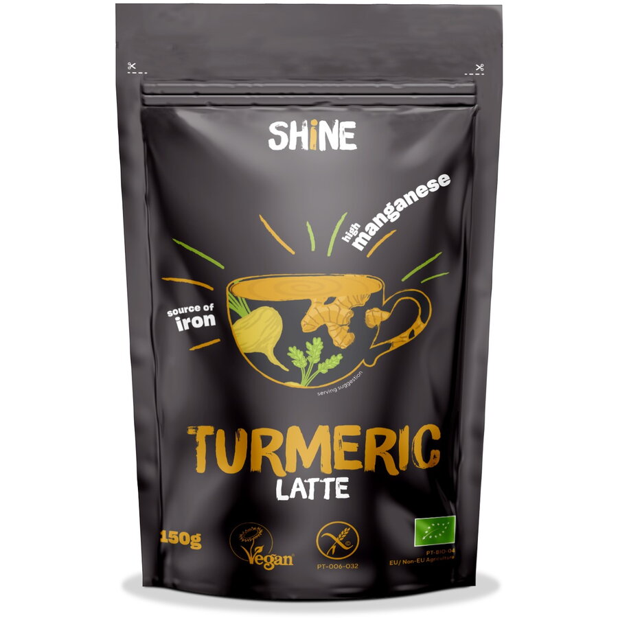 Bautura Energizanta Turmeric Latte fara Gluten Ecologica/Bio 150g
