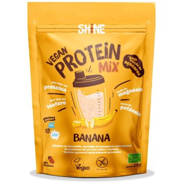 Shake Proteic cu Banane fara Gluten Ecologic/Bio 250g