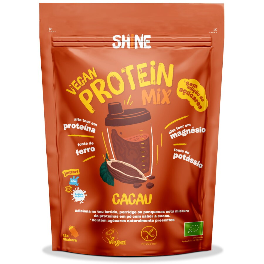 Shake Proteic cu Cacao fara Gluten Ecologic/Bio 250g