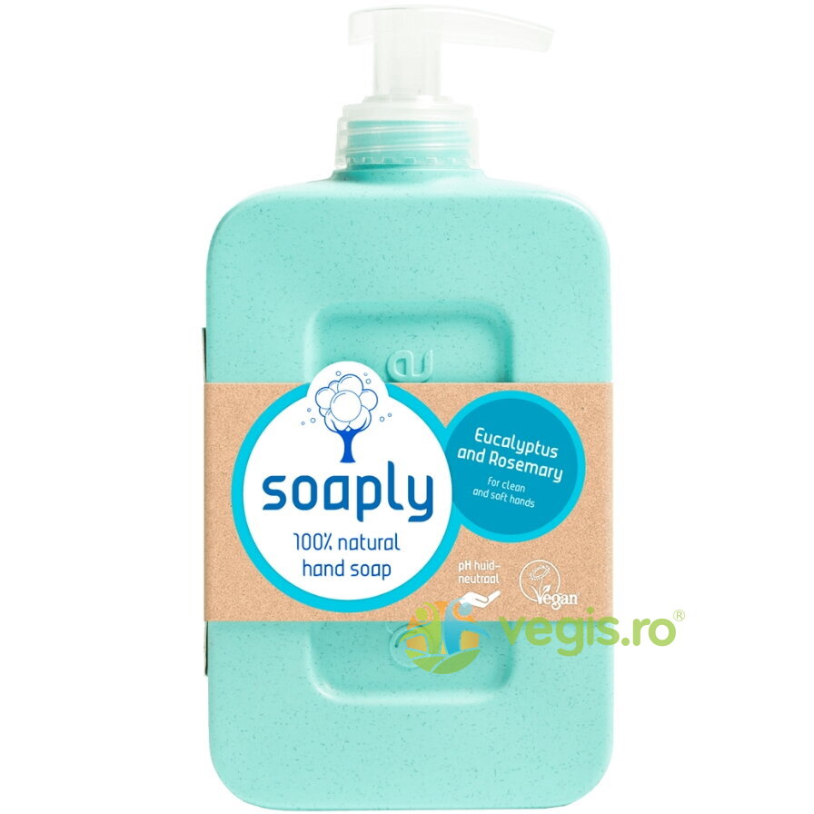Sapun Lichid pentru Maini cu Parfum de Eucalipt si Rozmarin 300ml