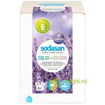 Detergent Lichid pentru Rufe Colorate cu Lavanda Bag-in-Box 5L