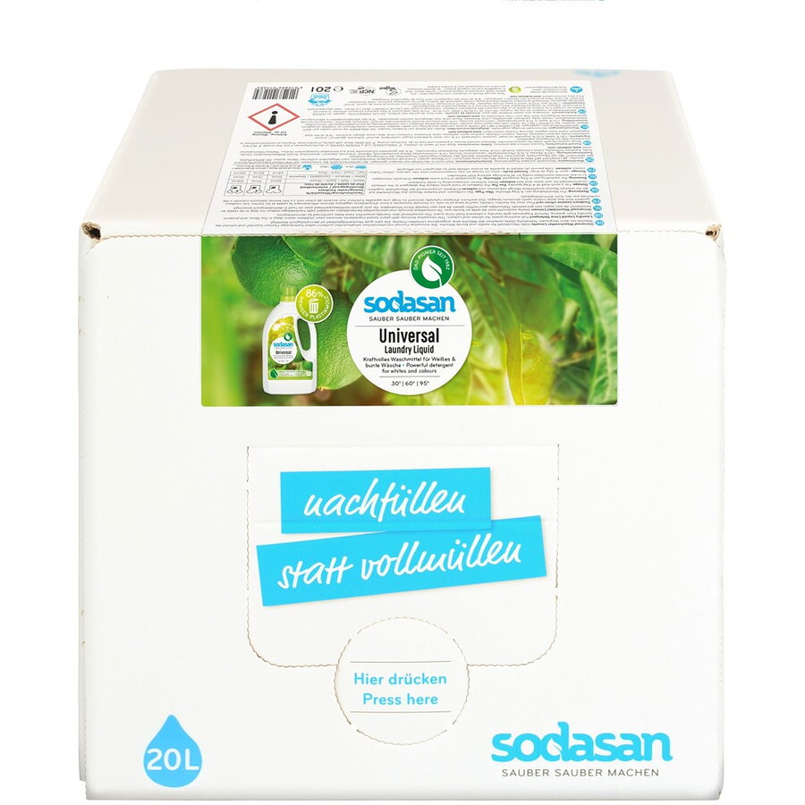 Detergent Lichid Universal cu Lime Bag-in-Box 20L