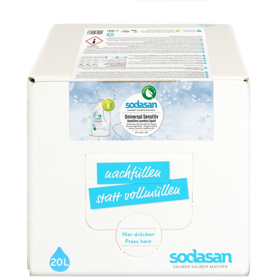 Detergent Lichid Universal Sensitiv Bag-in-Box 20L